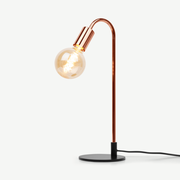 Octavia Table Lamp, Copper