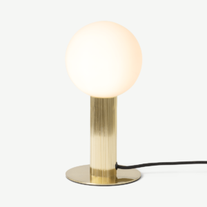 Blair Table Lamp, Brushed Brass