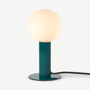 Blair Table Lamp, Green Verdigris Metal