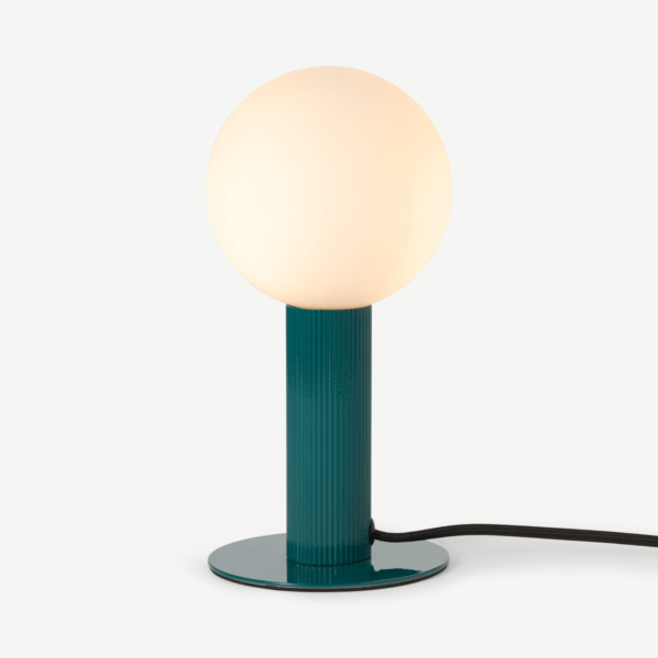 Blair Table Lamp, Green Verdigris Metal