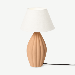 Unica Table Lamp, Clay